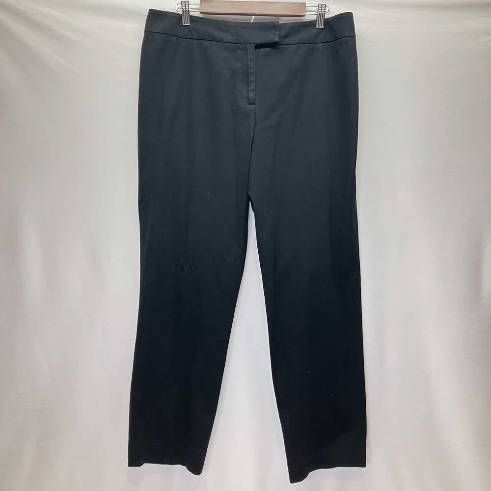 Unlisted Womens Black Straight Leg Stretch‎ Dress Pants Size 14
